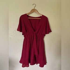 Vintage red dress